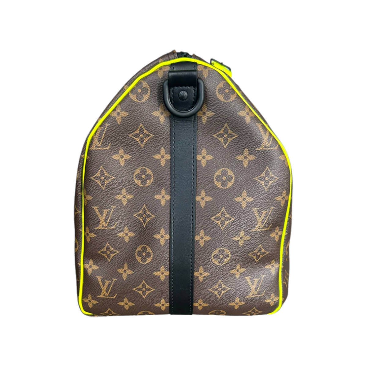 PRELOVED BROWN AND YELLOW MONOGRAM KEEPALL 50