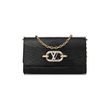 LOUIS VUITTON POCHETTE LOGO BAG IN BLACK