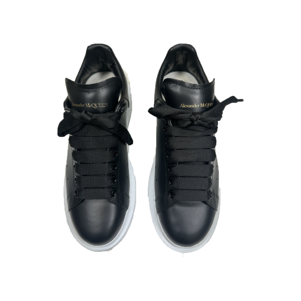 PRELOVED ALEXANDER MCQUEEN RUNAWAY TRAINERS IN BLACK