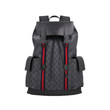 GUCCI SUPREME GG MONOGRAM BACKPACK IN BLACK