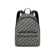 DIOR RIDER OBLIQUE JACUARD BACKPACK IN BEIGE AND BLACK