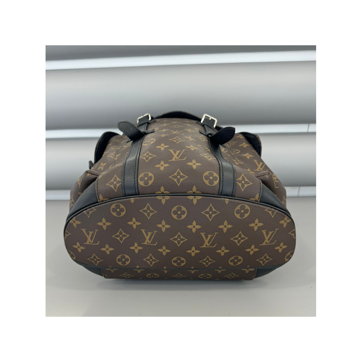 PRELOVED LOUIS VUITTON CHRISTOPHER MM BACKPACK IN BROWN