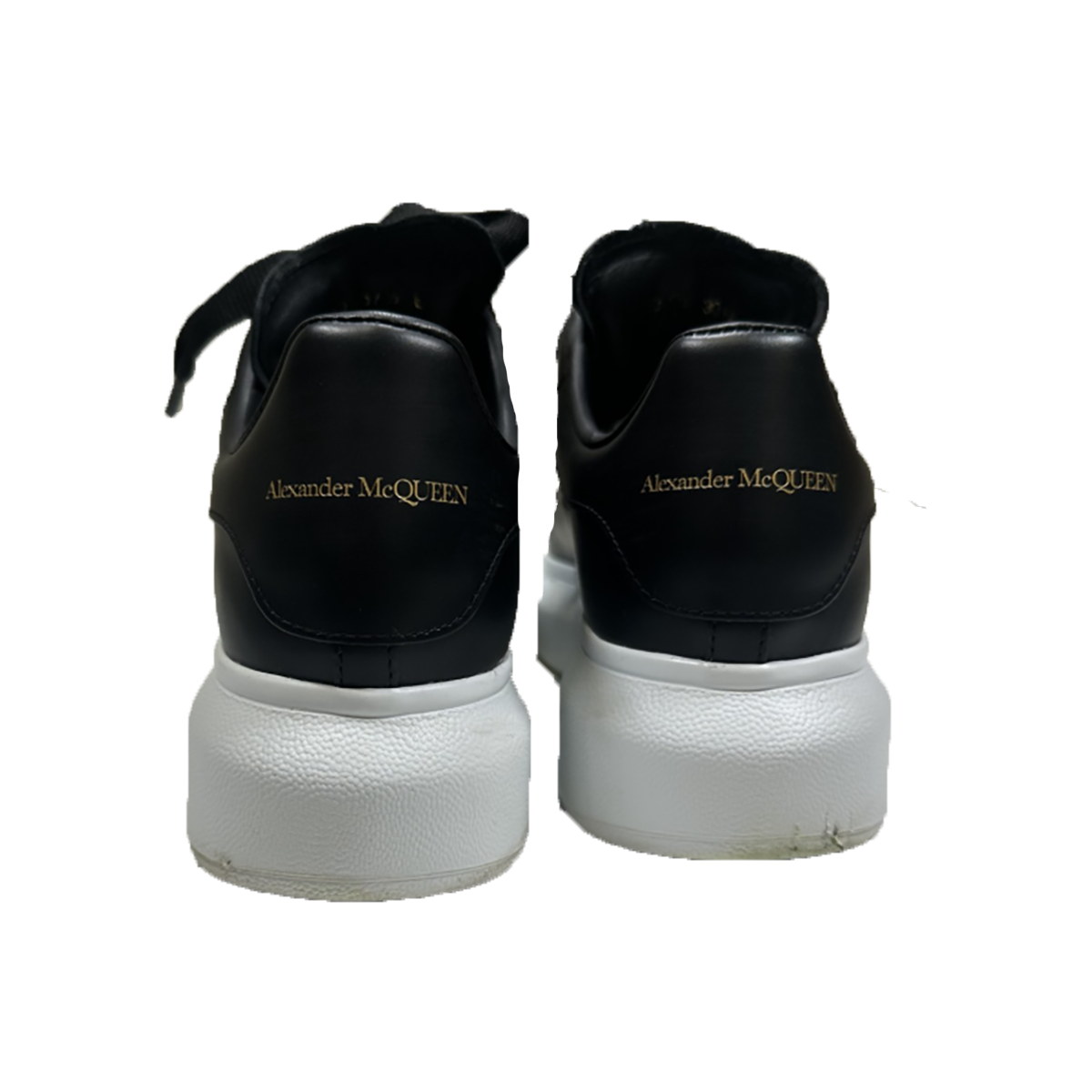 PRELOVED ALEXANDER MCQUEEN RUNAWAY TRAINERS IN BLACK