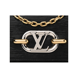 LOUIS VUITTON POCHETTE LOGO BAG IN BLACK