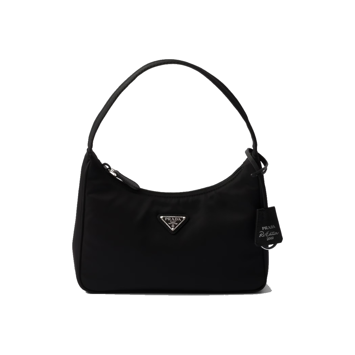 PRADA RE-NYLON RE-EDITION 2000 MINI BAG IN BLACK