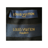 LOUIS VUITTON INTARSIA T-SHIRT IN BLACK AND WHITE