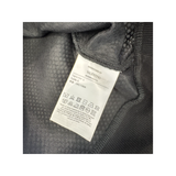PRELOVED VALENTINO MESH LOGO SWEATER IN BLACK