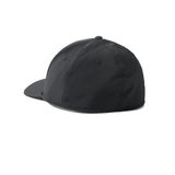 CANADA GOOSE LOGO EMBROIDERED STRETCH-TWILL CAP IN BLACK