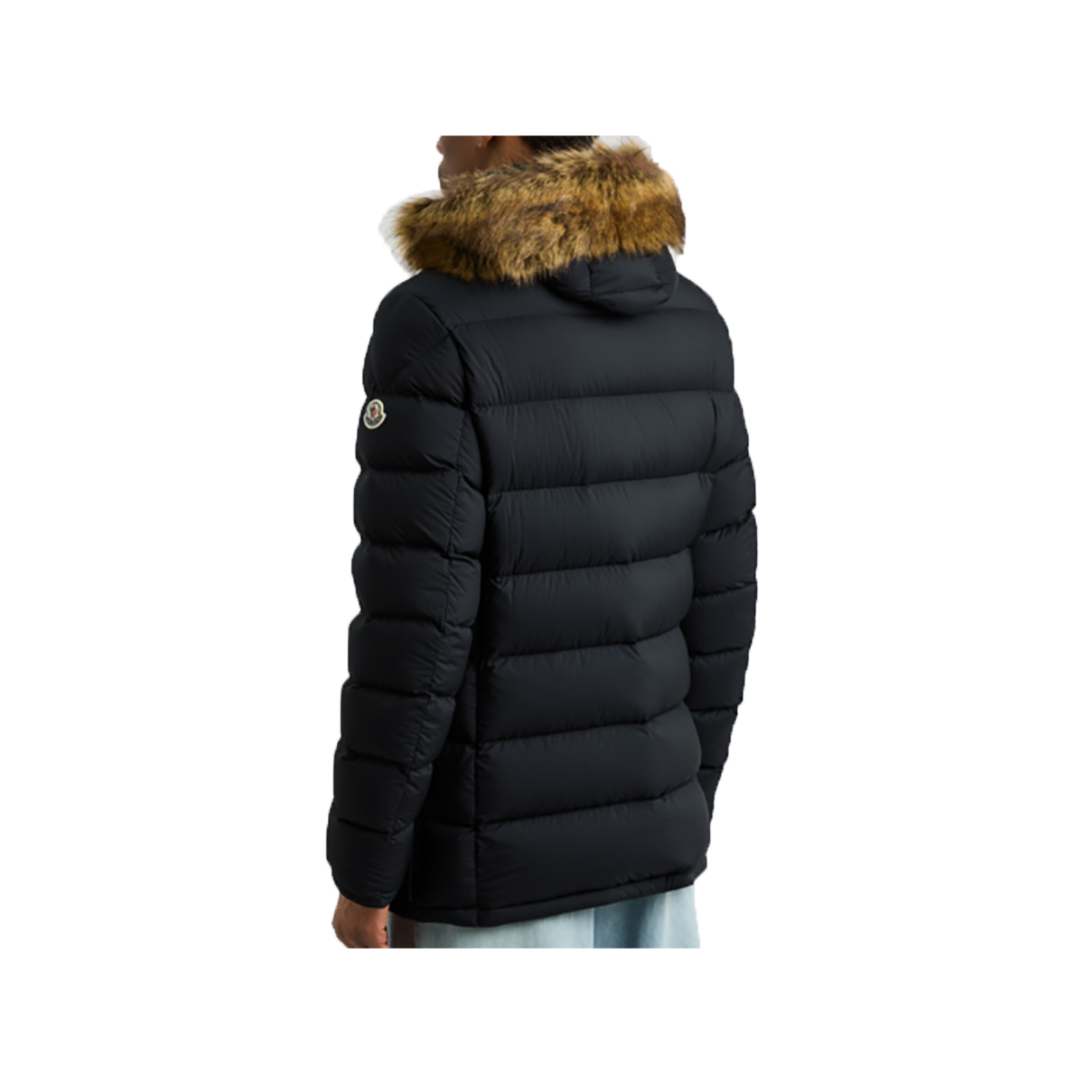 MONCLER CLUNYE HOODED QUILTED NYLON PARKA IN NAVY