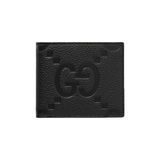 GUCCI MONOGRAM FULL GRAIN WALLET IN BLACK
