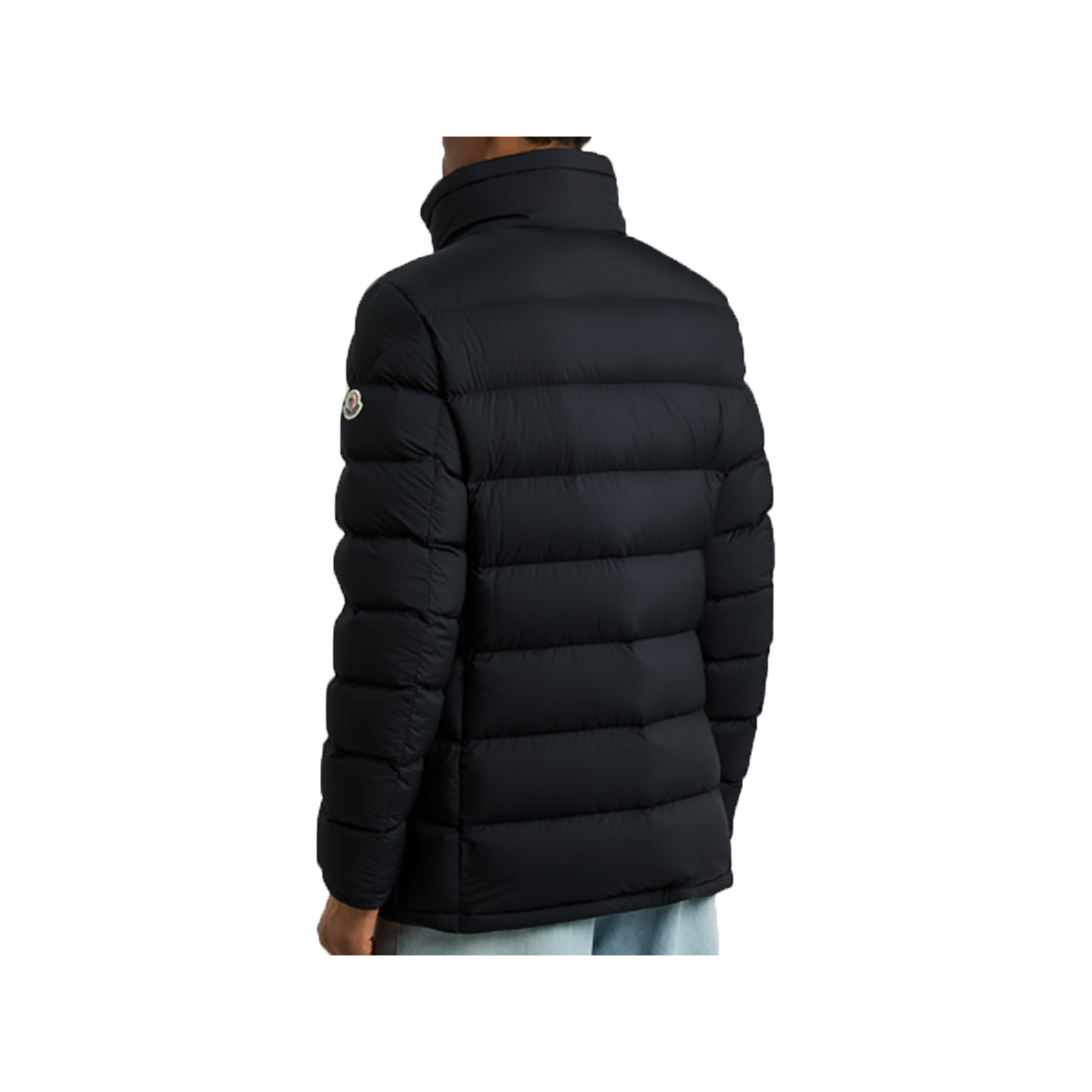 MONCLER CLUNYE HOODED QUILTED NYLON PARKA IN NAVY