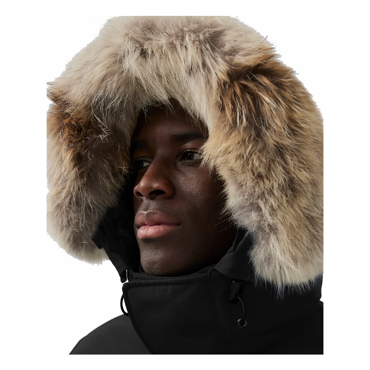 CANADA GOOSE WYNDHAM PARKA HERITAGE BLACK LABEL IN BLACK