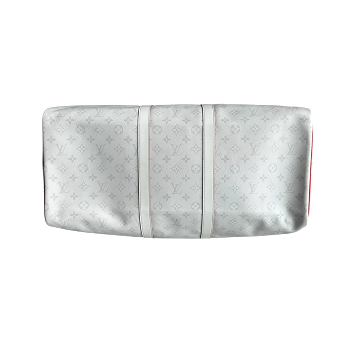 PRELOVED LOUIS VUITTON NBA WHITE MONOGRAM DUFFLE