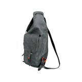 LOUIS VUITTON BLACK AND ORANGE TAURILLON MONOGRAM CHRISOPHER BACKPACK