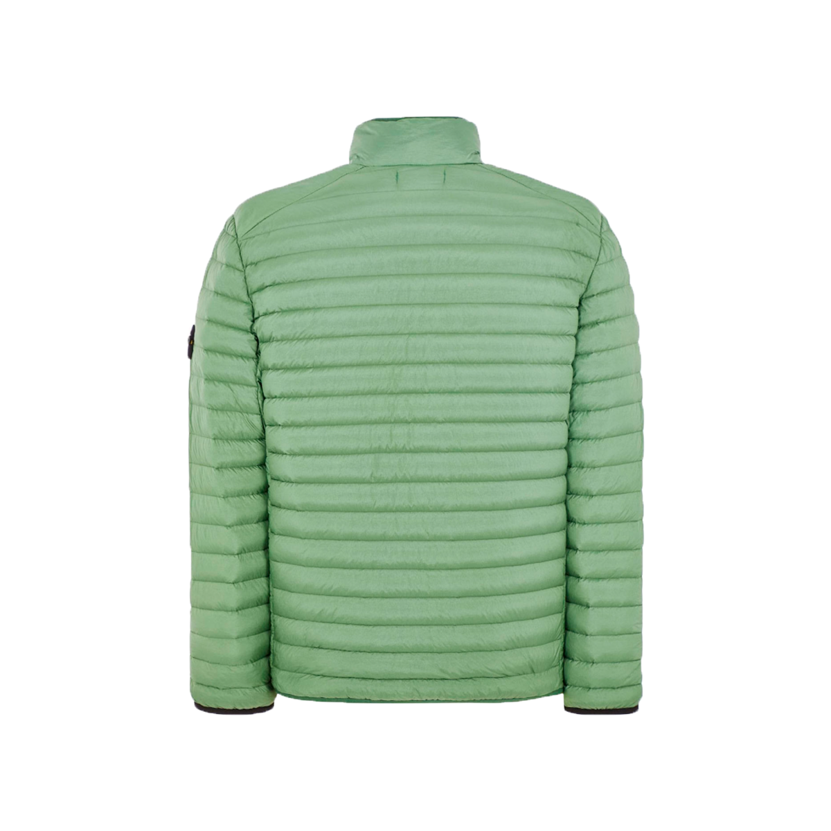 STONE ISLAND PACKABLE QUILTED JACKET IN GREEN