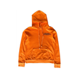 PRELOVED CHROME HEARTS OFF-WHITE SCROLL LOGO HOODIE IN ORANGE