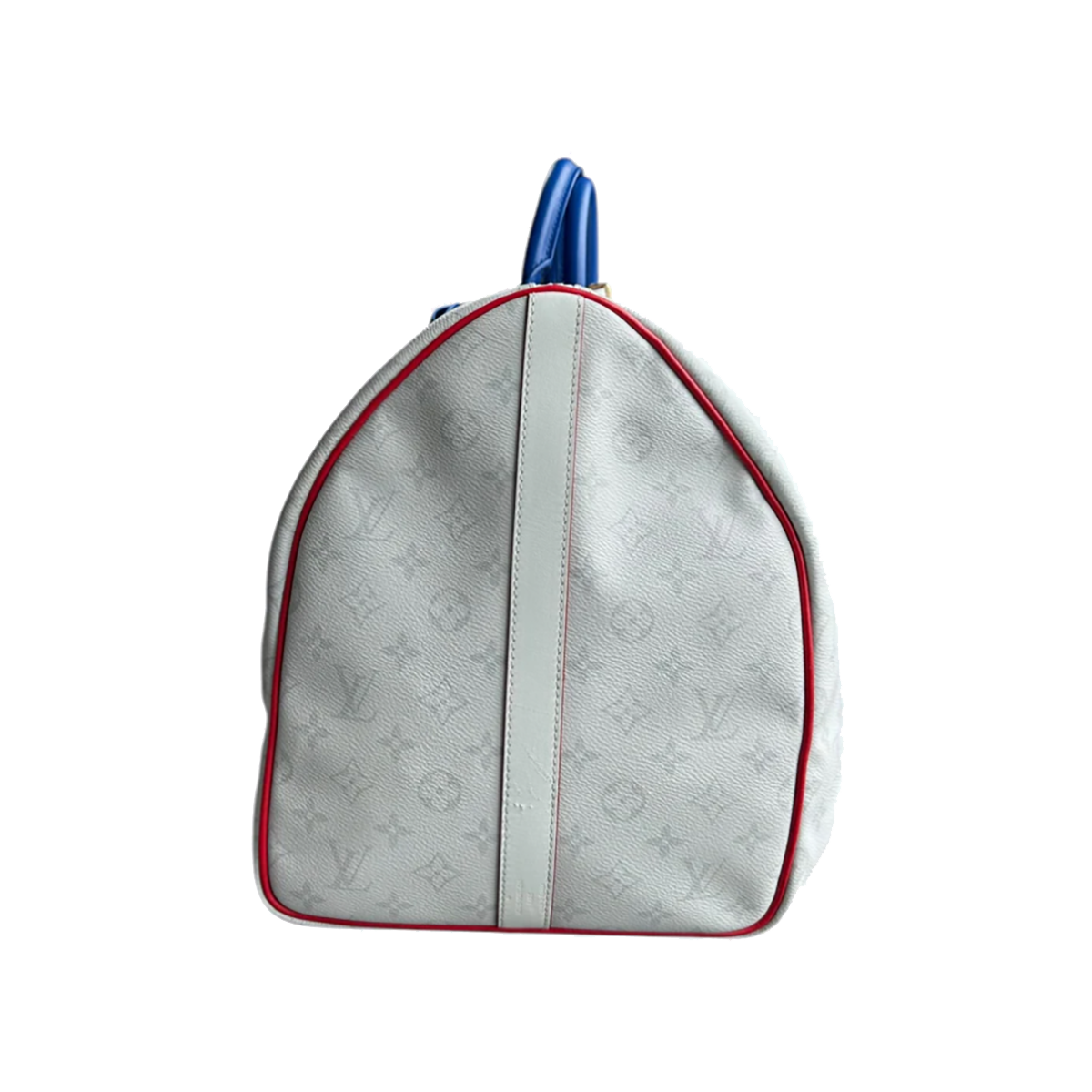 PRELOVED LOUIS VUITTON NBA WHITE MONOGRAM DUFFLE