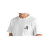 LOEWE SLIM-FIT LOGO EBROIDERED COTTON T-SHIRT IN WHITE