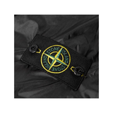 STONE ISLAND LOGO BADGE HT NYLON-RIPSTOP JACKET IN BLACK