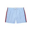 GUCCI SLIM-FIT MID-LENGTH SWIM SHORTS IN BLUE