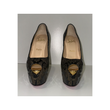 PRLOVED CHRISTIAN LOUBOUTIN PATENT ARABESQUE MOTIF 160 HIGHNESS HEELS