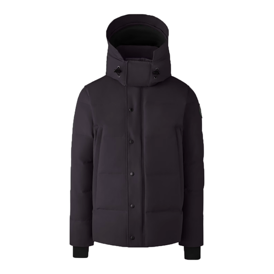 CANADA GOOSE WYNDHAM PARKA HERITAGE BLACK LABEL IN NAVY BLUE