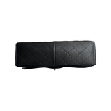 PRELOVED CHANEL BLACK CAVIAR QUILTED JUMBO FLAP BAG