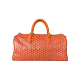 PRELOVED GOYARD BOSTON DUFFLE 50 BAG IN ORANGE