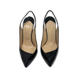 PRELOVED CHRISTIAN LOUBOUTIN FLEUVE 100 PATENT HEELS IN BLACK
