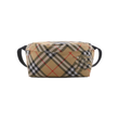 BURBERRY ICONIC CHECK BELT BAG IN SAND