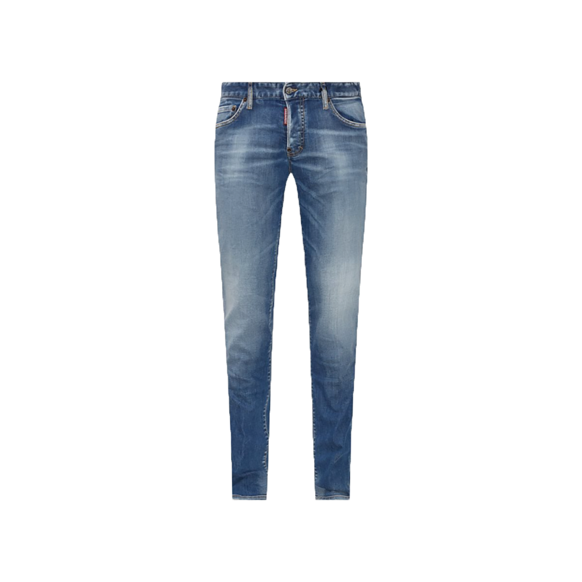 DSQUARED2 SLIM FIT JEANS IN BLUE