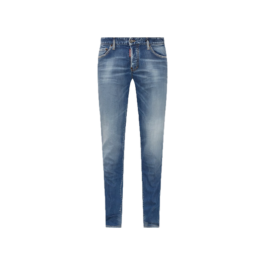DSQUARED2 SLIM FIT JEANS IN BLUE
