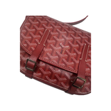 PRELOVED GOYARD BELVEDERE PM MESSENGER BAG IN RED