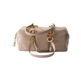 PRADA POWDER PINK DANGLE MEDIUM TOP HANDLE BAG