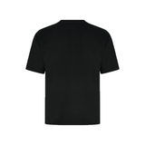 RHUDE PALMERA LOGO PRINT T-SHIRT IN BLACK