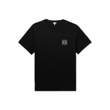 LOEWE EMBROIDERED COTTON T-SHIRT IN BLACK