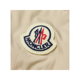 MONCLER CONTRIN SLIM-FIT LOGO PATCH GILET IN BEIGE