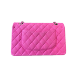 PRELOVED CHANEL CAVIAR QUILTED MEDIUM FLAP BAG IN PINK
