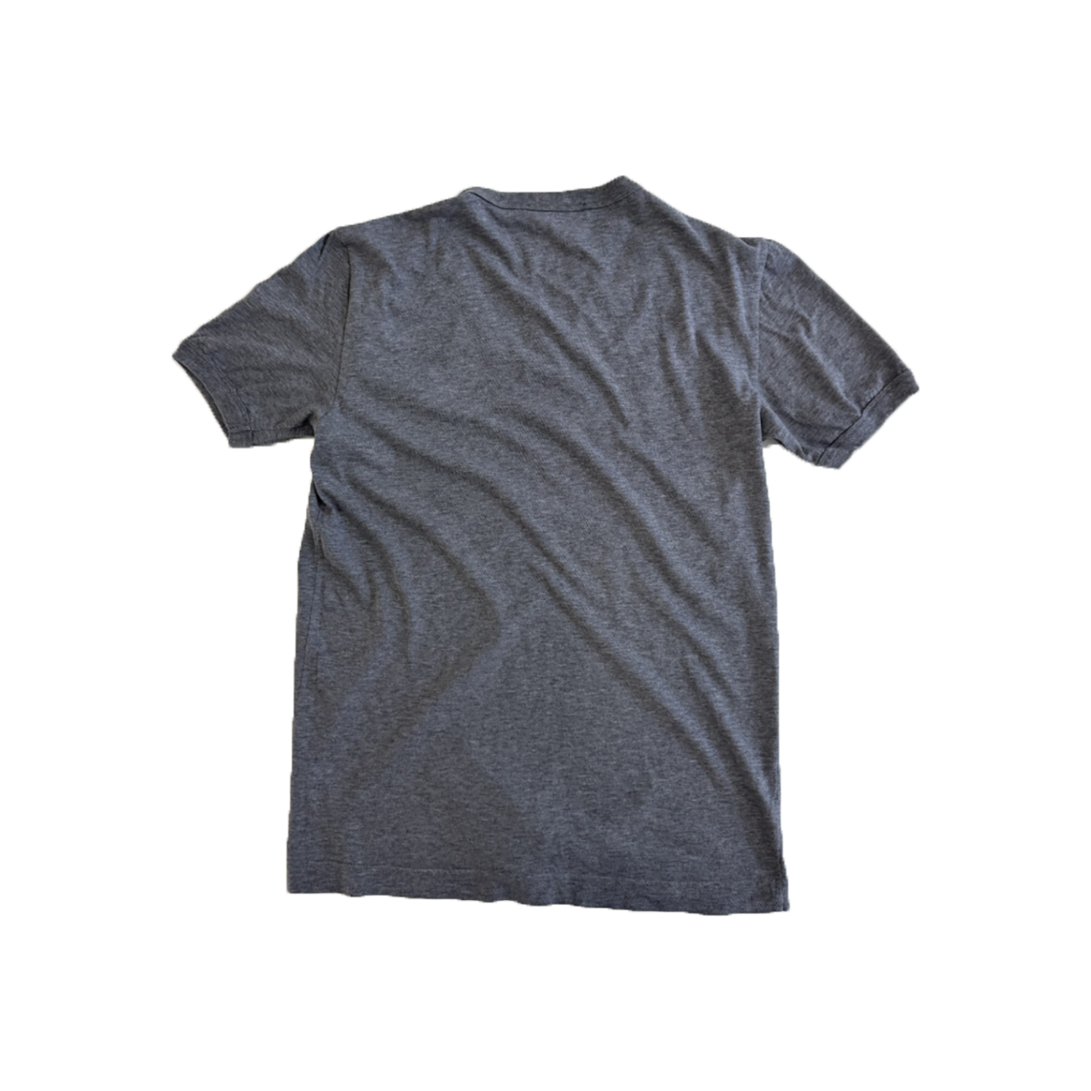PRELOVED DOLCE & GABBANA V-NECK T-SHIRT IN GRAY