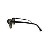 RAYBAN CLUBMASTER FLASH LENSES SUNGLASSES IN MATTE HAVANA