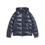 MONCLER MAYA DOWN JACKET IN NAVY BLUE