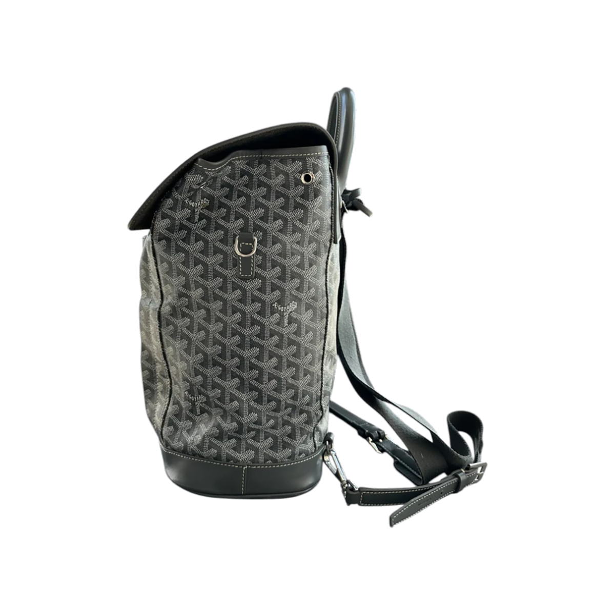 GOYARD MONOGRAM ALPIN BACKPACK IN GREY
