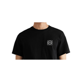 LOEWE EMBROIDERED COTTON T-SHIRT IN BLACK