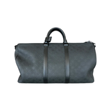 PRELOVED LOUIS VUITTON TAURILLON MONOGRAM KEEPALL 50 IN BLACK