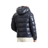 MONCLER MAYA DOWN JACKET IN NAVY BLUE