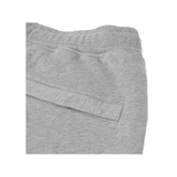 STONE ISLAND STRAIGHT LEG LOGO BADGE CARGO JERSEY SHORTS IN GRAY