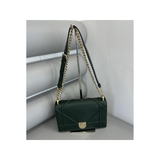 PRELOVED DIOR TAURILLON LEATHER BAG IN HUNTER GREEN