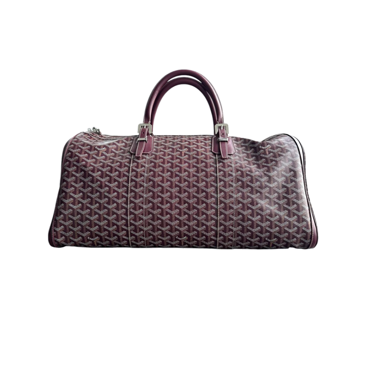 GOYARD BURGUNDY BOSTON 50 DUFFLE