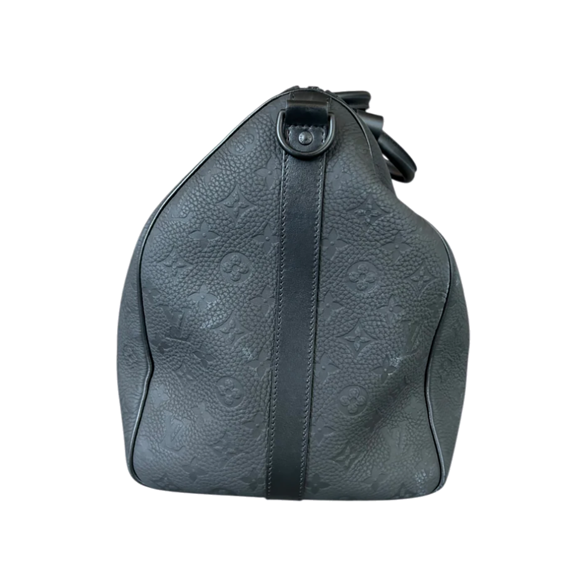 PRELOVED LOUIS VUITTON TAURILLON MONOGRAM KEEPALL 50 IN BLACK