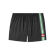 CASABLANCA STRAIGHT-LEG LOGO STRIPED SWIM SHORTS